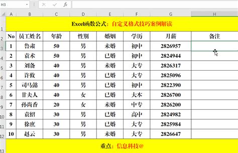 Excel自定义格式技巧，案例解读，收藏备用！快捷键方法文本框