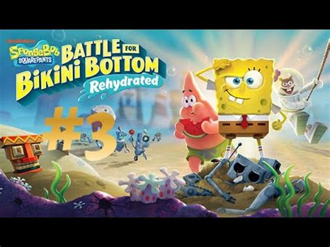 Bob Esponja Batalla Por Fondo De Bikini Rehidratado Gameplay En