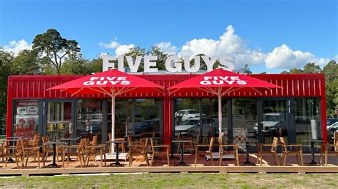 Freestander In Ramstein Five Guys Opens Unit On Us Base