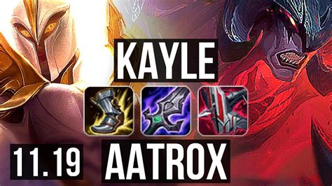 Kayle Vs Aatrox Top Quadra 1500 Games Legendary 900k Mastery