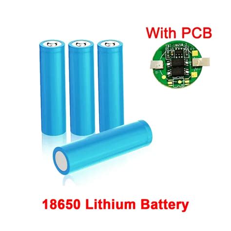 Rechargeable 18650 3 7v Li Ion Battery 18650 3 7v Rechargeable Li Ion Battery High Capacity