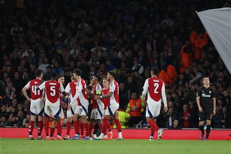 Arsenal Shakhtar Gunners Remain Champions League Unbeaten After