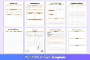 Craft Business Planner Bundle Canva Graphic By A Zdesign