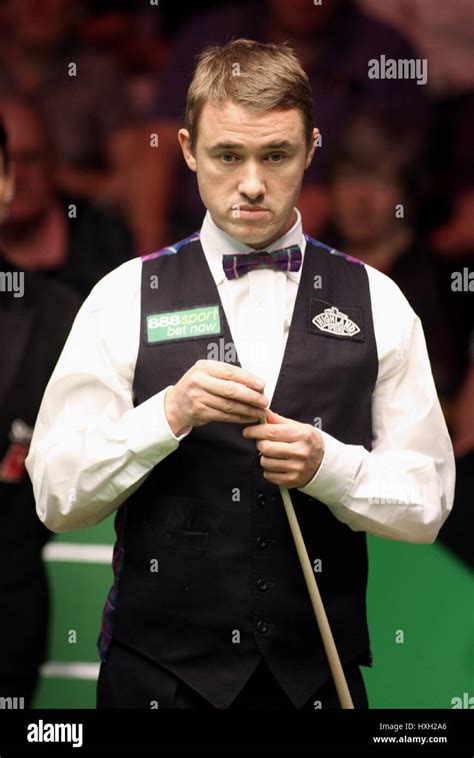 Stephen Hendry Mbe Scotland Crucible Theatre Sheffield England 21 April