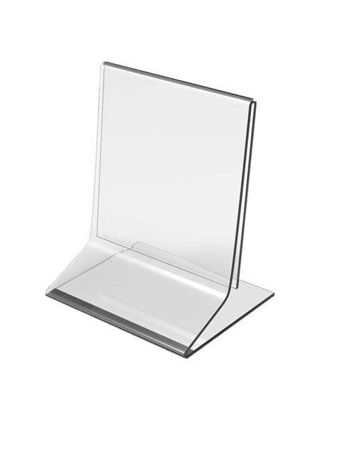 Wholesale Transparent Acrylic Sign Holder For Shops Factory And