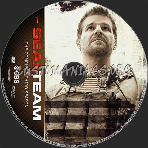 Seal Team Season 3 Dvd Label Dvd Covers And Labels By Customaniacs Id