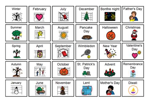 Seasons, Months and Festivals Activities | Teaching Resources