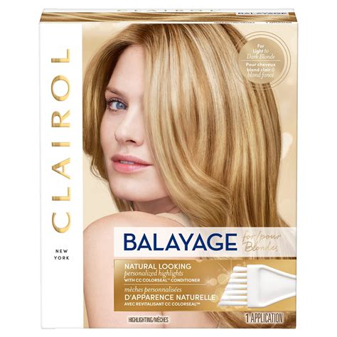 Buy Clairol Nice N Easy Balayage Permanent Hair Dye Blondes Hair Color