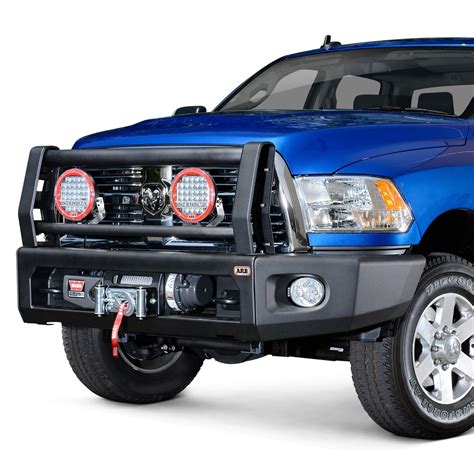 Arb Deluxe Full Width Front Winch Modular Bumper With Push Bar