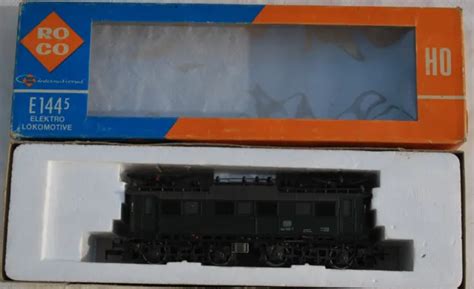 ROCO LOCOMOTIVE ELECTRIQUE E144 5 De La Db En Ho 2 Rails Ref 4130 EUR