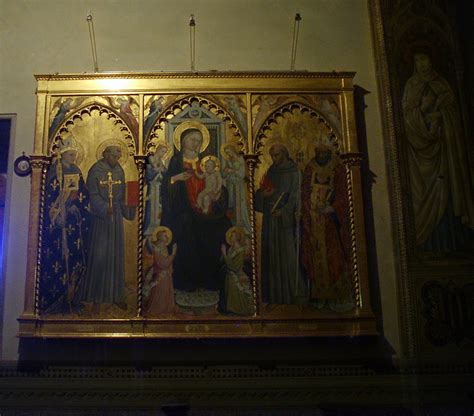 Bicci Di Lorenzo Fiesole San Francesco Madonna Col Bambino E Angeli