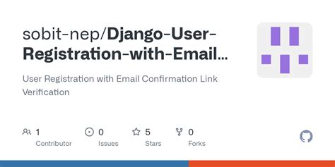 Django User Registration With Email Confirmation Link Verification