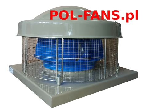 Wentylator dachowy wyciągowy WDWS 250 3 trójfazowy pol fans pl