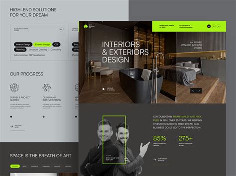 Zuma - Interior Design Studio by Logan Dang on Dribbble