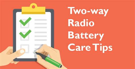 Motorola Solutions Two Way Radio Battery Care Tips Sjm Industrial