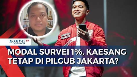 Survei Kaesang Di Jakarta Cuma 1 Persen Mampukah Efek Jokowi Menangkan