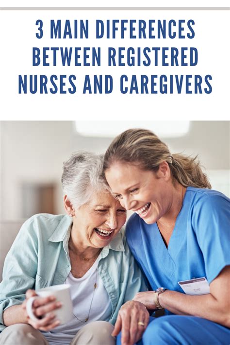 3 Main Differences Between Registered Nurses And Caregivers