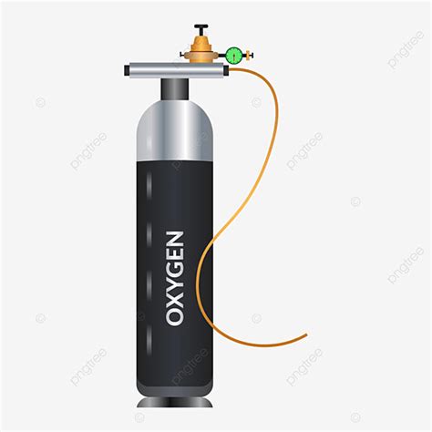 Oxygen Cylinder Vector PNG Images Vector Hand Drawn Oxygen Cylinder