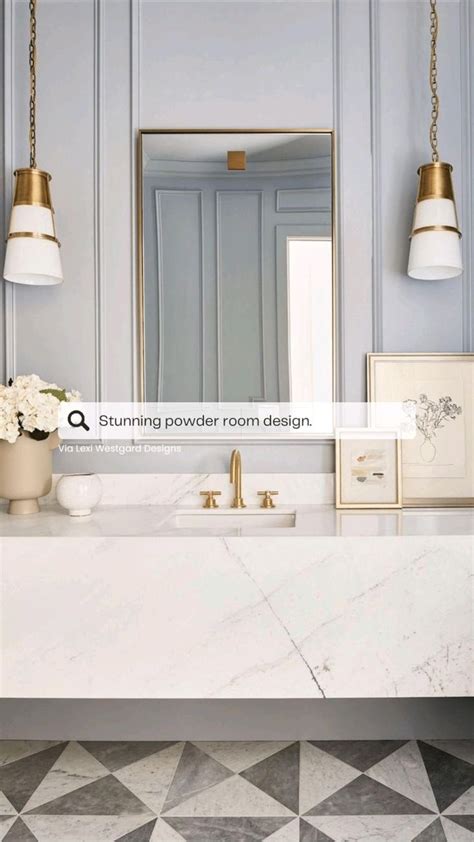 Pin On Powder Rooms Designs