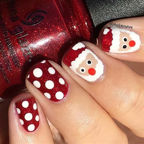 29 Festive Christmas Nail Art Ideas Page 2 Of 2 Stayglam