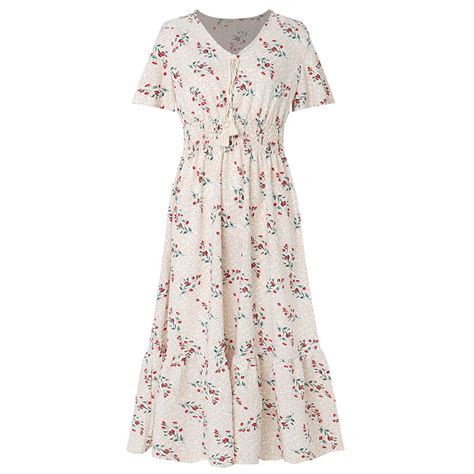 Robe bohème chic à col en v pour invité de mariage Ma Robe Bohème