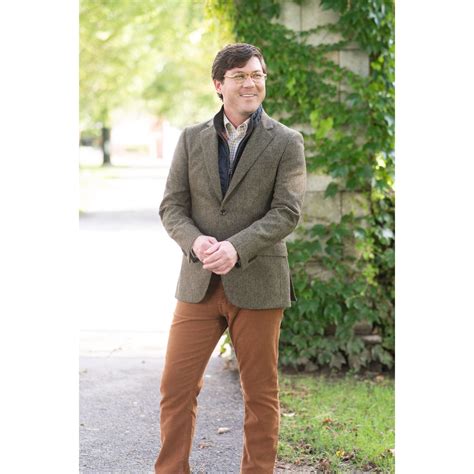 Moss Green Donegal Tweed Sport Coat The Andover Shop