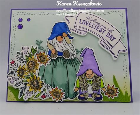 Stampin Up Kindest Gnomes Harvest Birthday Creative Stamping