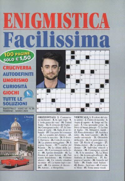 Enigmistica Facilissima N 39 Bimestrale Febbraio Marzo 2023