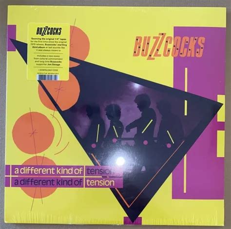 Buzzcocks Lp A Different Kind Of Tension Lacrado Disco Vinil Frete Grátis