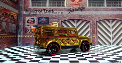 Garagem Hot Wheels Armored Truck