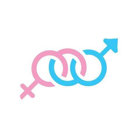 Gender Equality Symbol Icon Vector Illustration Vector Art At