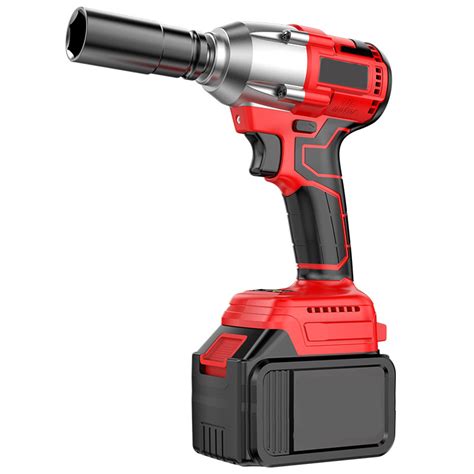 Heavy Duty Cordless Impact Power Wrench Electric Impact Gun Socket