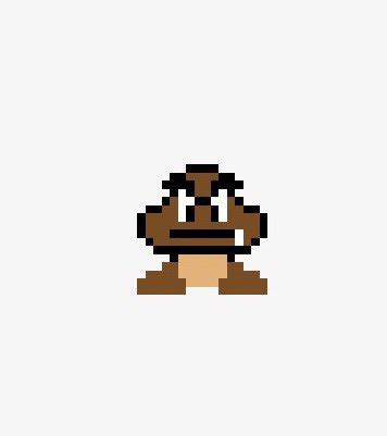 Goomba pixel art | Mario Amino