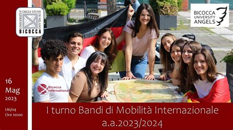 Presentazione I Turno Dei Bandi Mobilit Internazionale A A