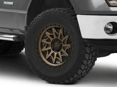 Lock Off Road F 150 Lunatic Matte Bronze With Matte Black Ring 6 Lug