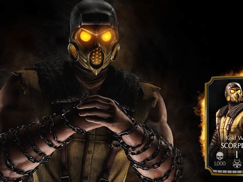 Scorpion Mortal Kombat X Game Posters Hd Wallpaper Preview