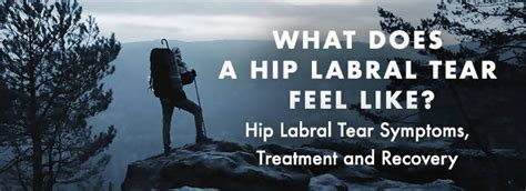 What Does A Hip Labral Tear Feel Like? Hip Labral Tear Symptoms ...