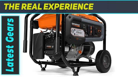 Generac 7683 Gp6500 Portable Generator With Co Sense Technology Unleashing Power With Safety