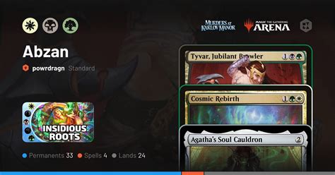 Standard Abzan Deck By Powrdragn Mtg Arena Decks