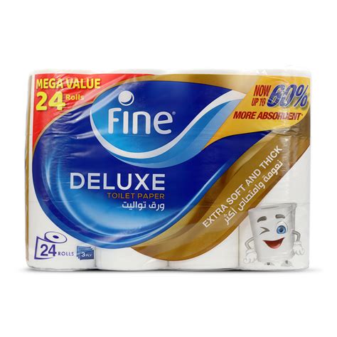 Fine Deluxe Toilet Paper 140 Sheets 3 Ply NTUC FairPrice