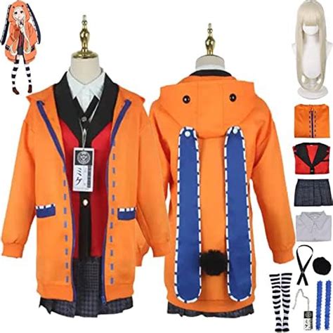 Tjmiaohao Anime Kakegurui Yomozuki Runa Cosplay Kost M Outfit Jabami