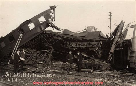 Cartes Postales Anciennes De Lorraine B Nestroff Accident