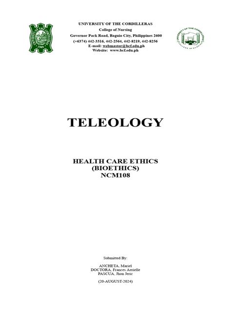 Teleology Written Output Pdf Aristotle Liberal Arts Education