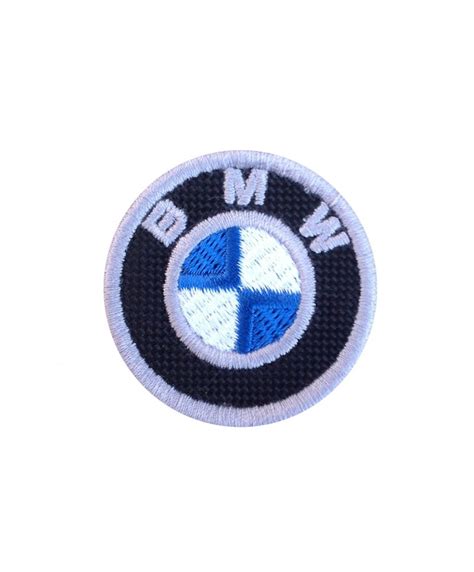 0321 Embroidered Badge Patch Sew On 41mmX41mm BMW