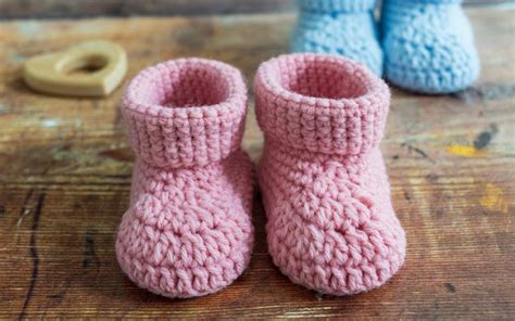 Crochet Baby Booties Pattern Easy Crochet Baby Bootie Pattern By