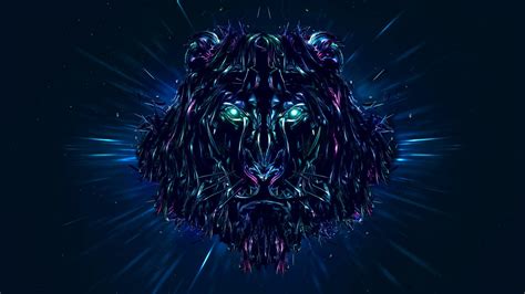 Blue Lion Wallpapers - Top Free Blue Lion Backgrounds - WallpaperAccess