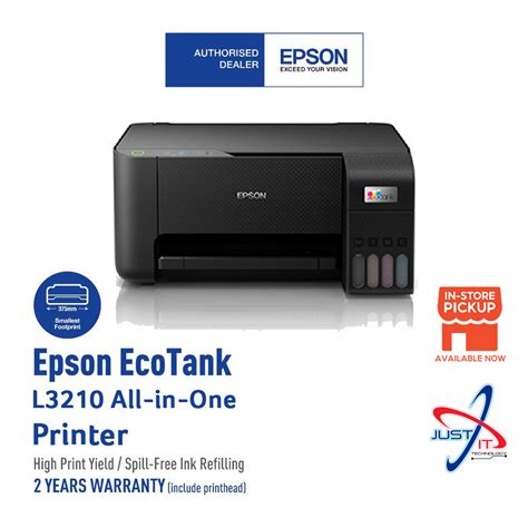 Epson L3210 Aio Ink Tank Print Scan Copy Printer Shopee Malaysia