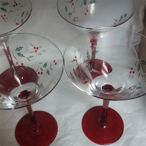 Pfaltzgraff Dining Pfaltzgraff Winterberry Hand Painted Etched