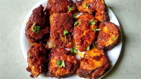 Rohu Fish Fry Recipe in marathi | रोहू फिश फ्राय | how to fry Rohu fish ...