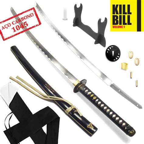 Espadas P Treino Espada Katana Iaito Kill Bill Saikoukyuu Hattori